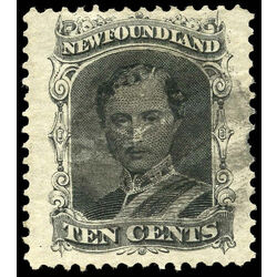 newfoundland stamp 27a prince albert 10 1866 u vf 003