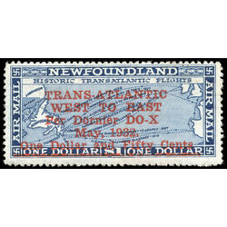 newfoundland stamp c12 historic transatlantic flights 1932 m f 008