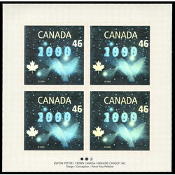 canada stamp 1812 dove hologram 46 1999 m pane