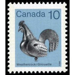 canada stamp 921i weathercock 10 1986