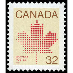 canada stamp 924i maple leaf 32 1983