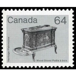 canada stamp 932 wood stove 64 1983