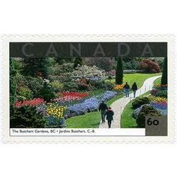 canada stamp 1903a butchart gardens bc 60 2001