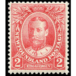 newfoundland stamp 105b king george v 2 1911