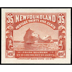 newfoundland stamp 73p iceberg 35 1897