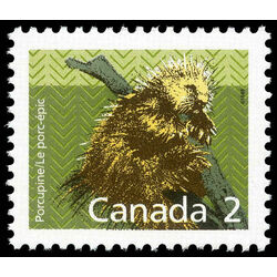 canada stamp 1156 porcupine 2 1988