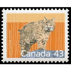 canada stamp 1170 lynx 43 1988