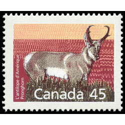 canada stamp 1172f pronghorn 45 1990