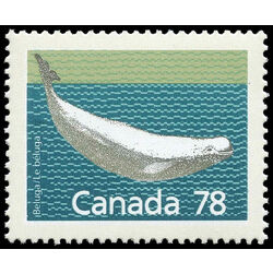 canada stamp 1179 beluga whale 78 1990