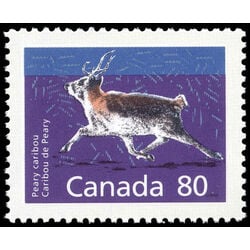 canada stamp 1180 peary caribou 80 1990