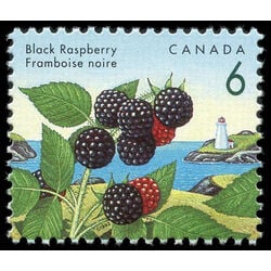 canada stamp 1353v black raspberry 6 1992