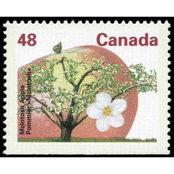 canada stamp 1363a mcintosh apple 48 1991