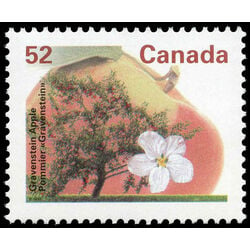 canada stamp 1366 gravenstein apple 52 1995