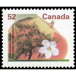 canada stamp 1366i gravenstein apple 52 1996