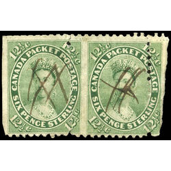 canada stamp 18 queen victoria 12 1859 U F 010