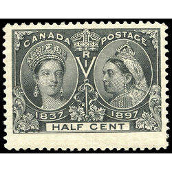canada stamp 50 queen victoria diamond jubilee 1897 M F VFNH 004