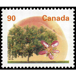 canada stamp 1374i elberta peach 90 1995
