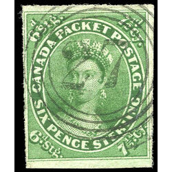 canada stamp 9a queen victoria 7 d 1857 u f vf 005