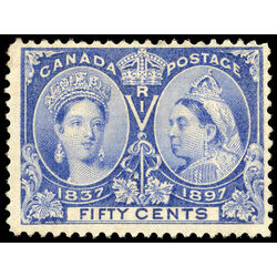 canada stamp 60 queen victoria diamond jubilee 50 1897 M F 019