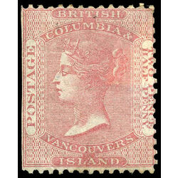 british columbia vancouver island stamp 2 queen victoria 2 d 1860 m fog 012