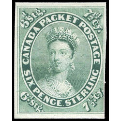 canada stamp 9p queen victoria 7 d 1857
