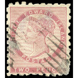 prince edward island stamp 1 queen victoria 2d 1861 u f 006