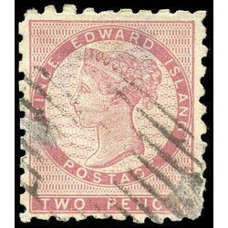 prince edward island stamp 1 queen victoria 2d 1861 u f 006