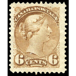 canada stamp 39 queen victoria 6 1872 m vf ng 011