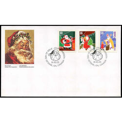 canada stamp 1339 santa claus 40 1991 fdc 001