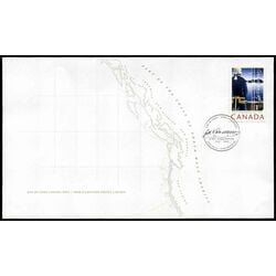canada stamp 2219 captain vancouver and signature 1 55 2007 FDC