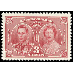 canada stamp 237 king george vi queen elizabeth 3 1937
