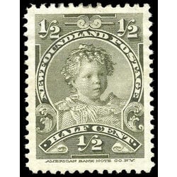 newfoundland stamp 78 king edward viii as child 1898
