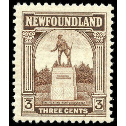 newfoundland stamp 133 war memorial 3 1923