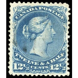 canada stamp 28a queen victoria 12 1868