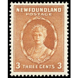 newfoundland stamp 187 queen mary 3 1932