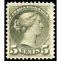 canada stamp 38 queen victoria 5 1876 M VF 006