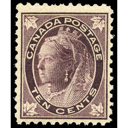 canada stamp 73 queen victoria 10 1897 m vfnh 009