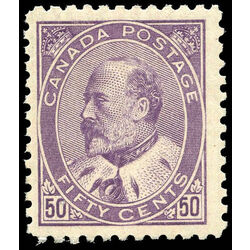 canada stamp 95 edward vii 50 1908 m vf 012