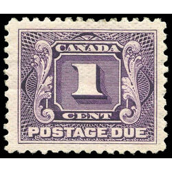 canada stamp j postage due j1a first postage due issue 1 1924