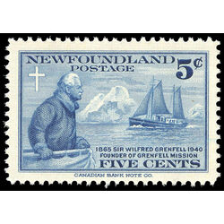 newfoundland stamp 252 grenfell strathcona ii 5 1941