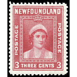newfoundland stamp 255 queen elizabeth 3 1941