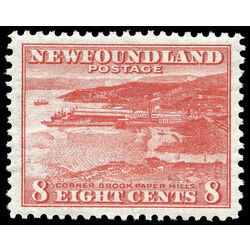 newfoundland stamp 259 corner brook paper mill 8 1942