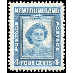 newfoundland stamp 269 princess elizabeth 4 1947