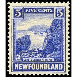 newfoundland stamp 135 coast of trinity 5 1923