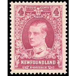 newfoundland stamp 166 prince of wales 4 1929