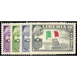 liberia stamp c114 7 flags 1958