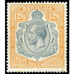 bermuda stamp 97 king george v 1932