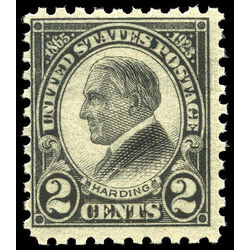 us stamp postage issues 612 harding 2 1923