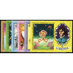 liberia stamp 653 8 nicolaus copernicus polish astronomer 1973