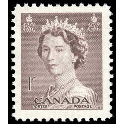 canada stamp 325 queen elizabeth ii 1 1953